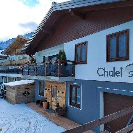 Chalet Sabrina Mit Aussenpool Im Sommer Kaprun Exterior foto
